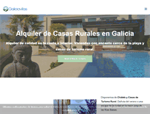 Tablet Screenshot of galiciavillas.com